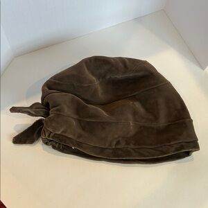 Antique 1920’s Flapper Silk Velvet Cloche Hat